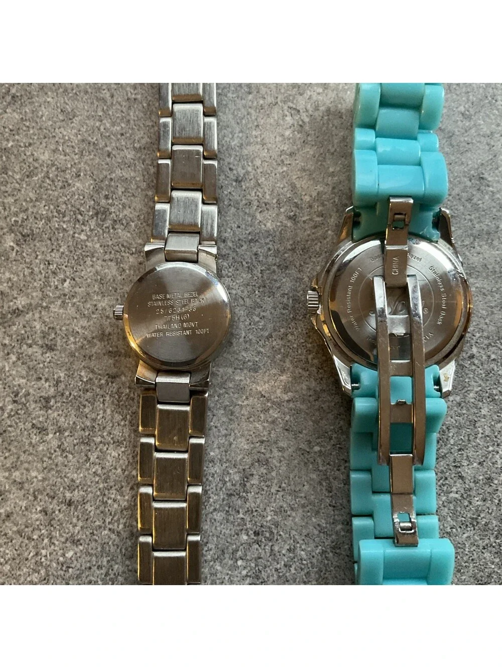 Pair of Armitron Womens Watches Both Run Great & In Nice Condition D4
